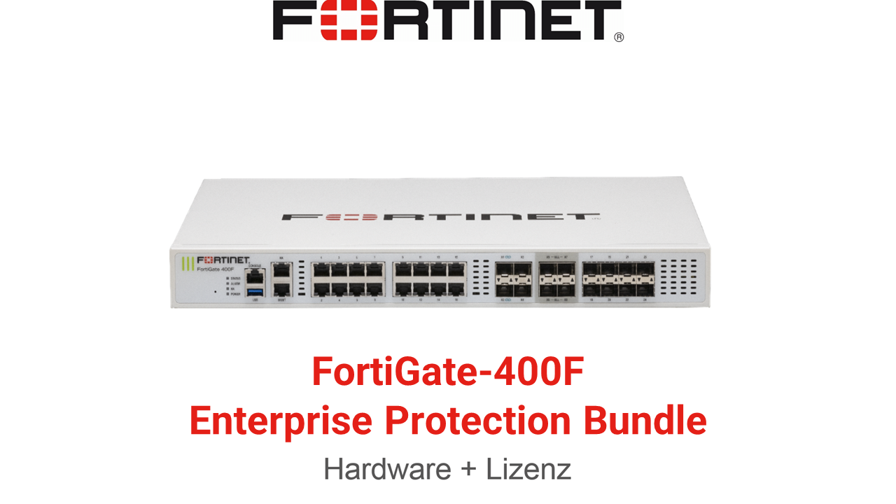 Fortinet FortiGate-400F Enterprise Bundle (Hardware + License) (FG